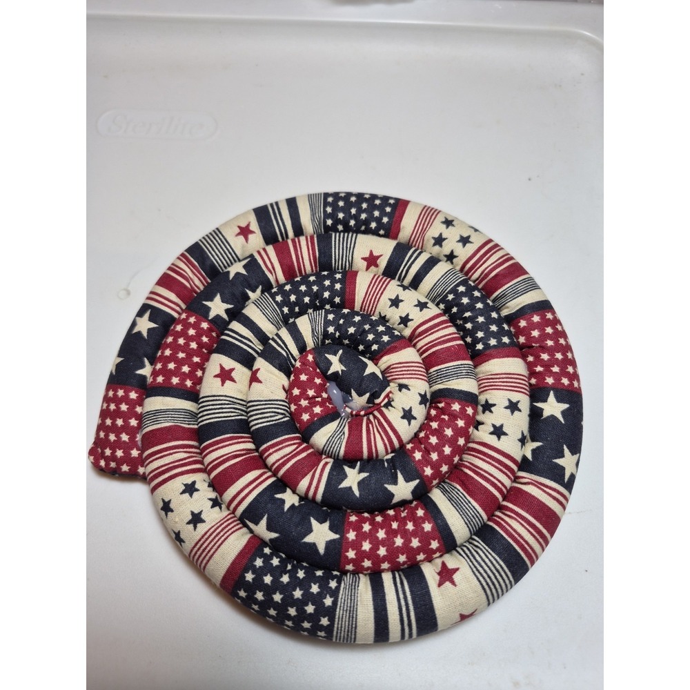 Scented Handmade Spice Smell Trivet Hot Plate Counter Protector Coil Fabric